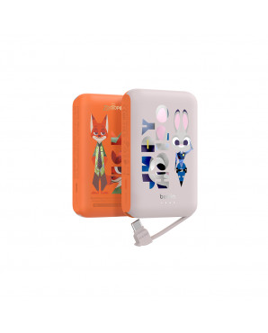 Belkin BoostCharge 便攜式行動電源 10K + 內置USB-C充電線 (迪士尼系列)