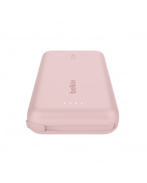 Belkin BoostCharge 便攜式行動電源 (10K / 內置USB-C充電線)