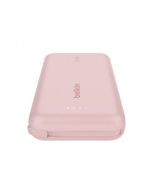 BoostCharge 便攜式行動電源 (10K / 內置USB-C充電線)