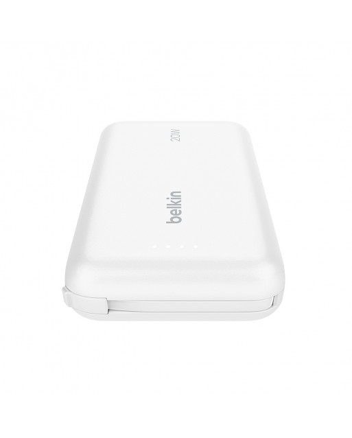 BoostCharge 便攜式行動電源 (10K / 內置USB-C充電線)