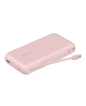 Belkin BoostCharge 便攜式行動電源 (20K / 內置USB-C充電線)