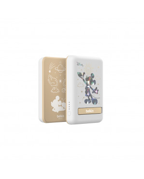 Belkin BoostCharge 磁吸無線行動充電器 5K + 支架 (迪士尼系列)