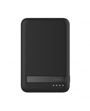 Belkin BoostCharge Pro 磁吸無線行動充電器 (Qi2 / 15W / 5K / 內置支架)