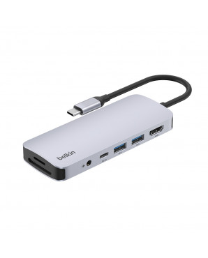 Belkin Connect USB-C 7合1 高速多媒體集線器