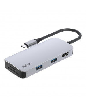 Belkin Connect USB-C 5合1 高速多媒體集線器