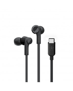 Belkin SoundForm 入耳式有線耳機配備 USB-C 接頭