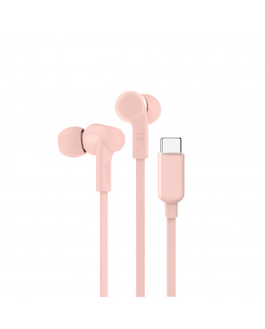 Belkin SoundForm 入耳式有線耳機配備 USB-C 接頭