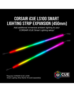 Corsair iCUE LS100 Smart Lighting Strip Expansion Kit 450mm