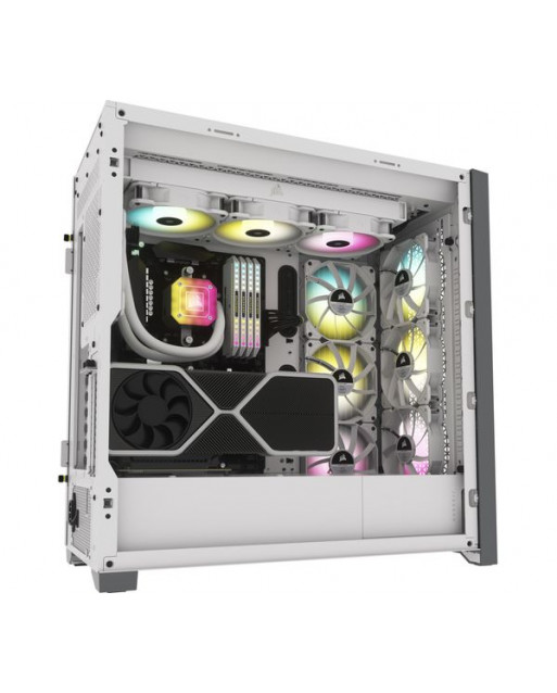 Corsair 5000D AIRFLOW鋼化玻璃中塔式ATX PC機箱 — 白色
