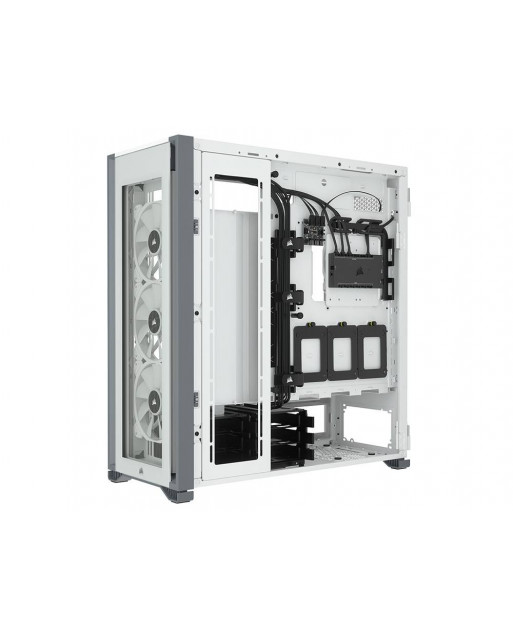Corsair iCUE 7000X RGB鋼化玻璃全塔式ATX PC機箱 — 白色