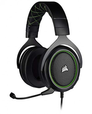 Corsair HS50 PRO STEREO Gaming Headset — Green