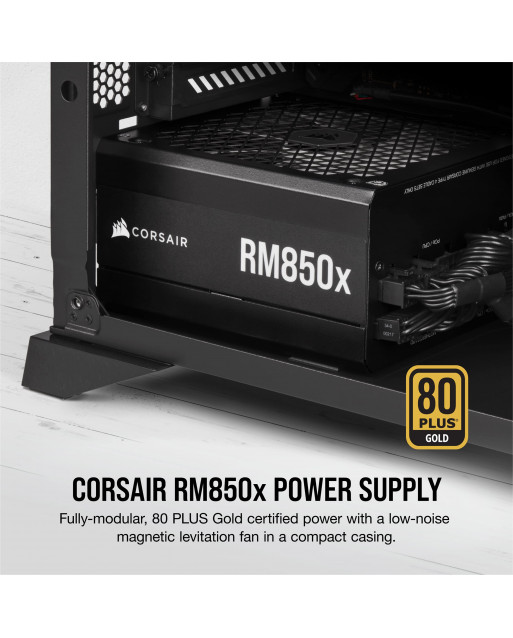 Corsair RMx Series RM850x — 850瓦80 PLUS Gold認證全模塊化ATX PSU