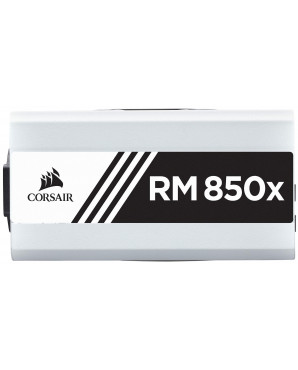 Corsair RMx White Series™ RM850x — 850 Watt 80 PLUS® Gold Certified Fully Modular PSU 