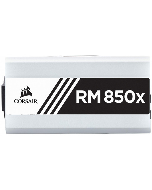 Corsair RMx White Series™ RM850x — 850瓦80 PLUS® Gold認證全模塊化PSU
