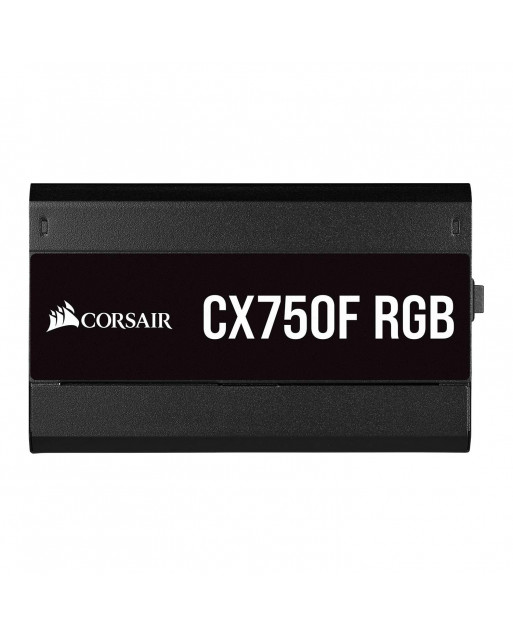 Corsair CX Series CX750F RGB — 750瓦80 Plus Bronze認證的全模塊化RGB電源