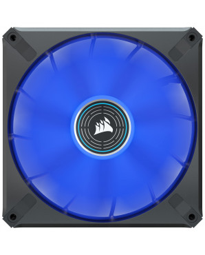 Corsair ML140 LED ELITE Blue Premium 140mm PWM Magnetic Levitation Fan Black