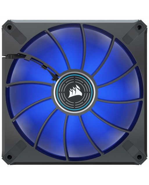 Corsair ML140 LED ELITE Blue Premium 140mm PWM Magnetic Levitation Fan Black