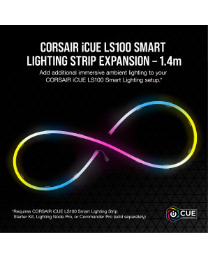 Corsair iCUE LS100 Smart Lighting Strip Expansion Kit 1.4M