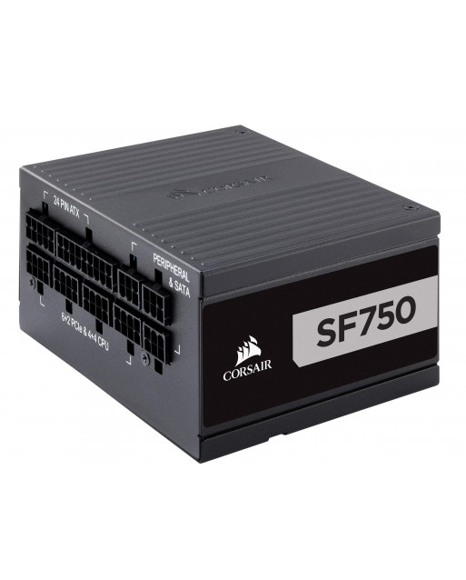 Corsair SF Series™ SF750 — 750 Watt 80 PLUS® Platinum Certified High Performance SFX PSU