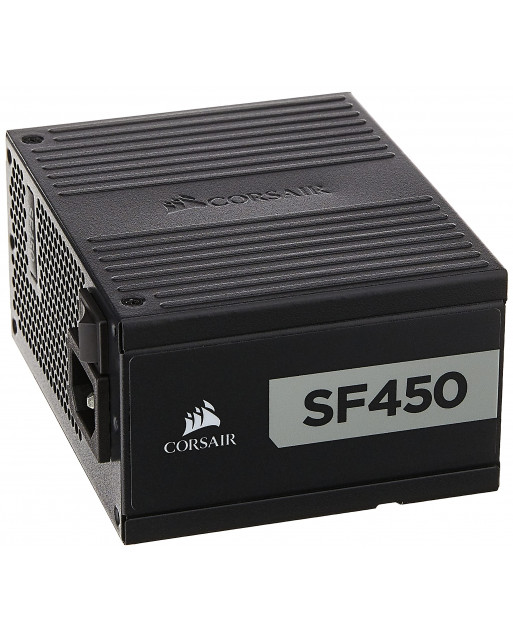 Corsair SF Series™ SF450 — 450 瓦 80 PLUS® Gold 認證高性能 SFX PSU