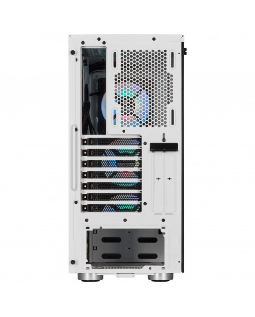 Corsair iCUE 465X RGB Mid-Tower ATX Smart Case — White