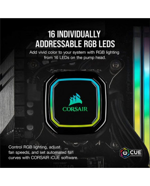 Corsair iCUE H60i RGB PRO XT Liquid CPU Cooler