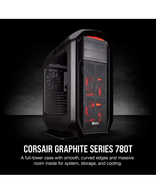 Corsair Graphite Series 780T 全塔式 PC 機箱 黑色