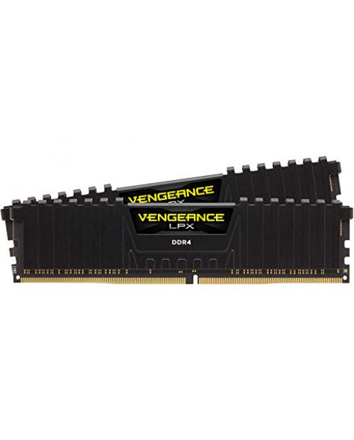 Corsair VENGEANCE® LPX 32GB (2 x 16 GB) DDR4 DRAM 4000MHz C19 Memory Kit 黑色