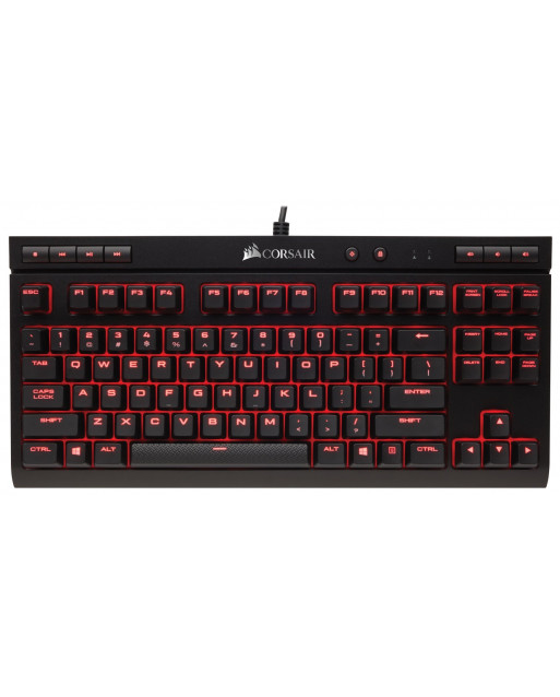 Corsair K63緊湊型 機械遊戲鍵盤 — CHERRY® MX Red