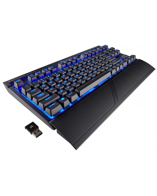 Corsair K63無線 機械遊戲鍵盤 — Blue LED — CHERRY® MX Red