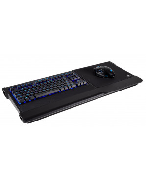 Corsair K63 Wireless Mechanical Gaming Keyboard and Gaming Lapboard Combo — Blue LED — CHERRY® MX Red