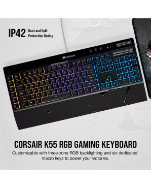 Corsair K55 RGB PRO + KATAR PRO Gaming Bundle