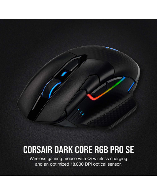 Corsair DARK CORE RGB PRO 無線遊戲滑鼠