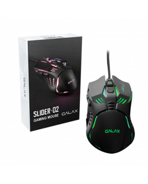 GALAX Gaming Mouse (SLD-02)/ 3200DPI/ 7 Lights/ 6 Keys