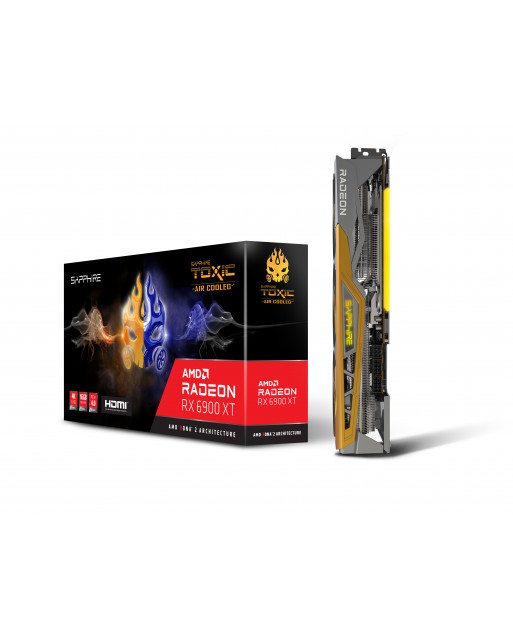   Sapphire TOXIC AMD RADEON™ RX 6900 XT GAMING OC 16GB GDDR6 AIR COOLED HDMI/TRIPLE DP  