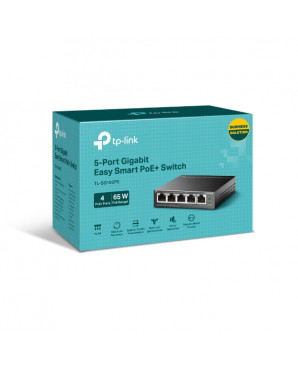 TP-Link TL-SG105PE  5-Port Gigabit Easy Smart Switch with 4-Port PoE+