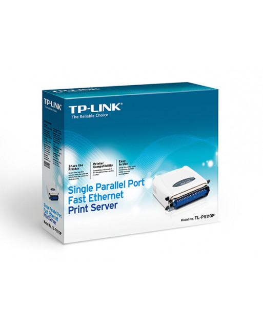 TP-Link  TL-PS110P 單一平行埠快速乙太網路列印伺服器