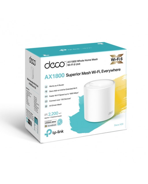 TP-Link  Deco X20 AX1800 Whole Home Mesh Wi-Fi 6 System