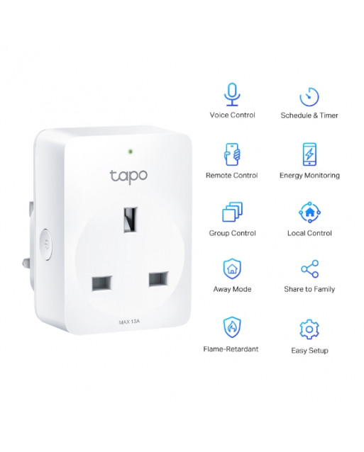 TP-Link Tapo P110  Mini Smart Wi-Fi Socket  Energy Monitoring
