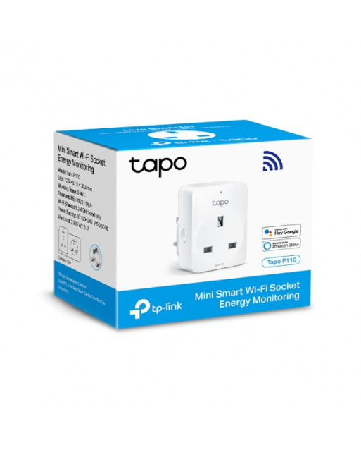 TP-Link Tapo P110  Mini Smart Wi-Fi Socket  Energy Monitoring