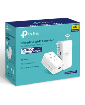TP-Link TL-WPA7617 KIT AV1000 Gigabit Passthrough Powerline ac Wi-Fi Kit