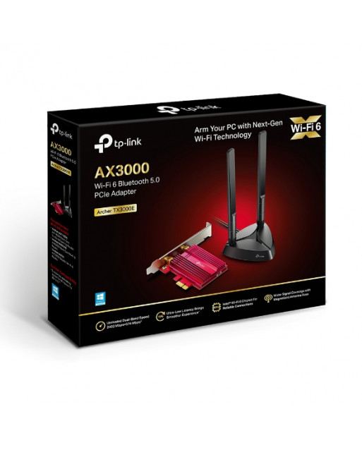 TP-Link Archer TX3000E  AX3000 Wi-Fi 6 藍牙 5.0 PCIe 無線網路卡