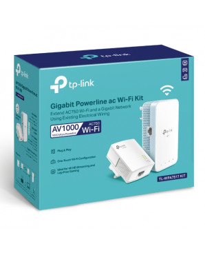 TP-Link TL-WPA7517 KIT  AV1000 Gigabit Powerline ac Wi-Fi Kit